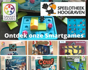 Foto Smartgames van de Speelotheek Hoograven